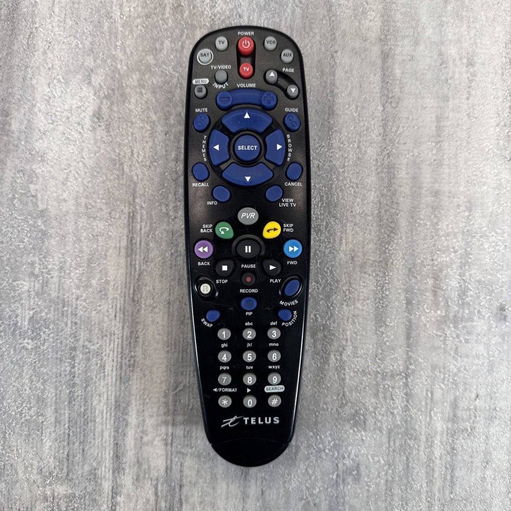 NEW BELL REMOTE CONTROL 5.4 IR 9241 9242 9400 6131 6141 6400 5200 5800 TELUS